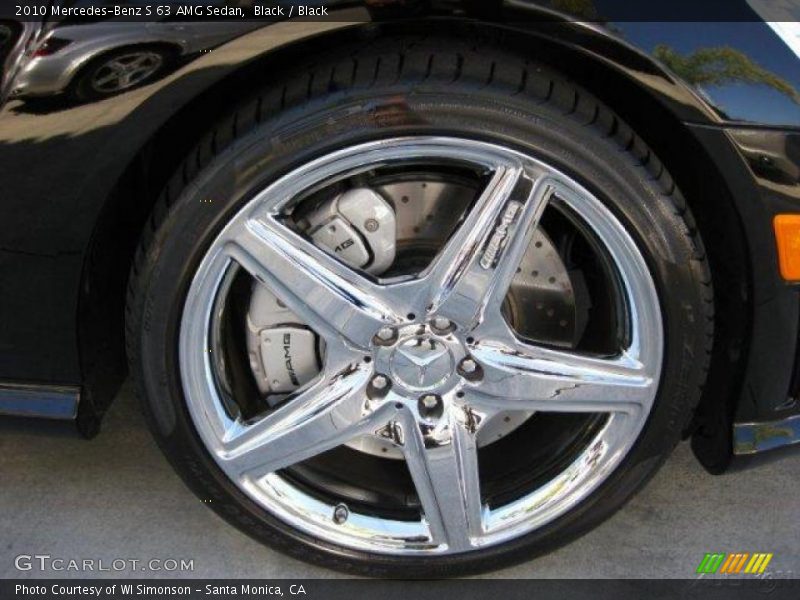 Black / Black 2010 Mercedes-Benz S 63 AMG Sedan