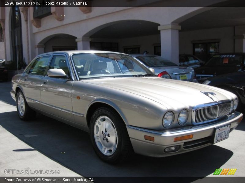 Topaz Metallic / Oatmeal 1996 Jaguar XJ XJ6