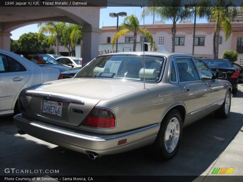 Topaz Metallic / Oatmeal 1996 Jaguar XJ XJ6