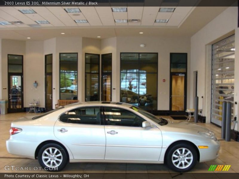 Millennium Silver Metallic / Black 2003 Lexus ES 300