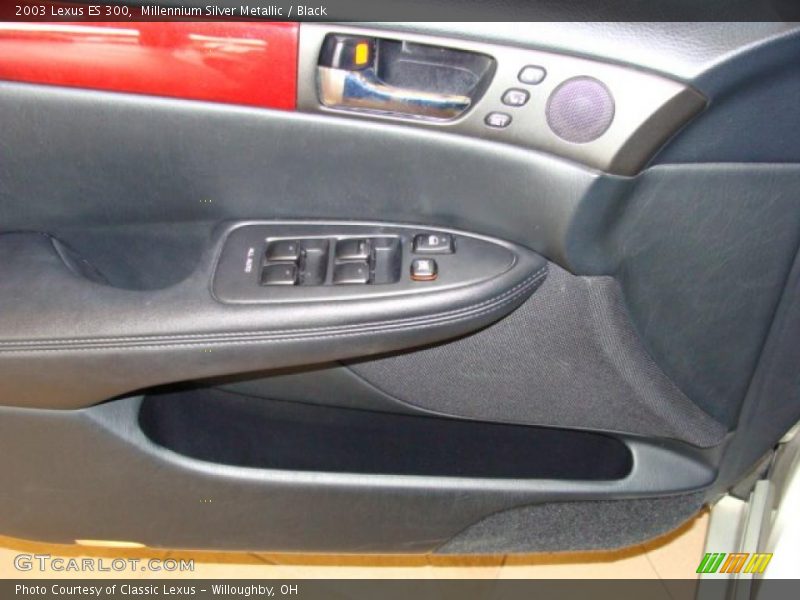 Millennium Silver Metallic / Black 2003 Lexus ES 300