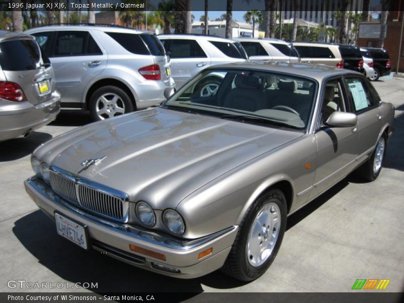 Topaz Metallic / Oatmeal 1996 Jaguar XJ XJ6
