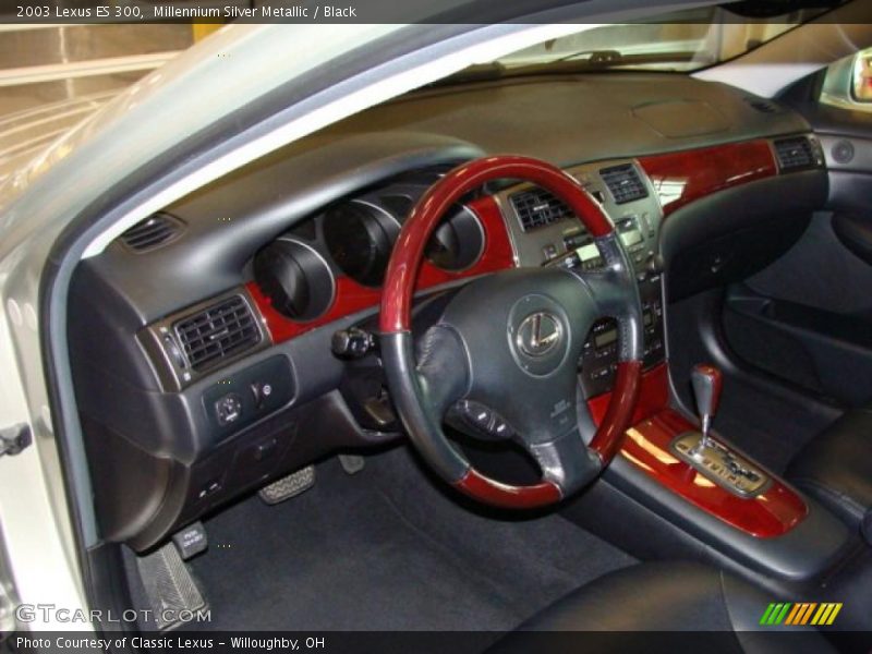Millennium Silver Metallic / Black 2003 Lexus ES 300