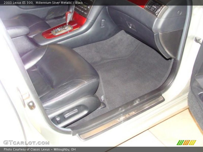 Millennium Silver Metallic / Black 2003 Lexus ES 300