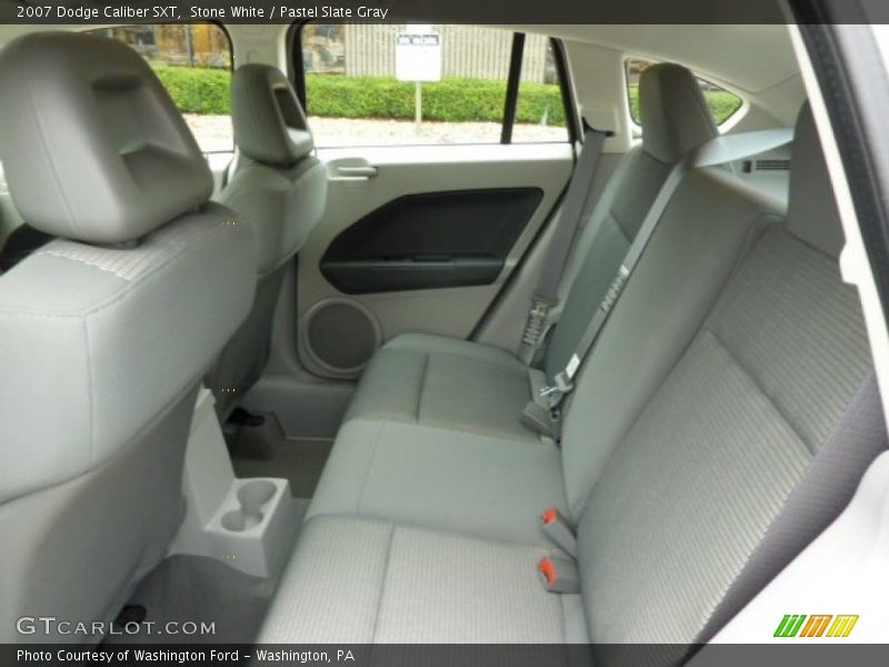 Stone White / Pastel Slate Gray 2007 Dodge Caliber SXT