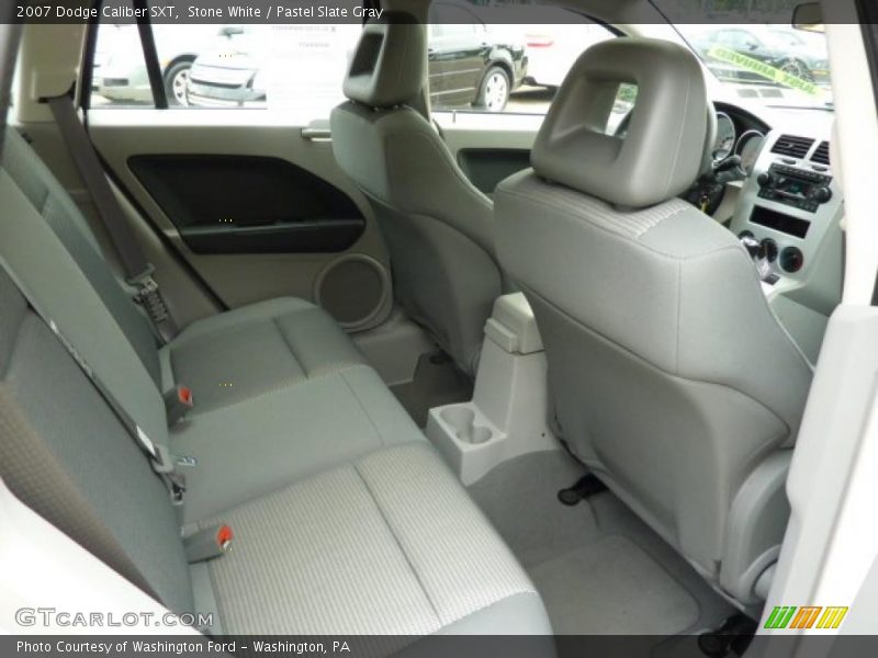 Stone White / Pastel Slate Gray 2007 Dodge Caliber SXT