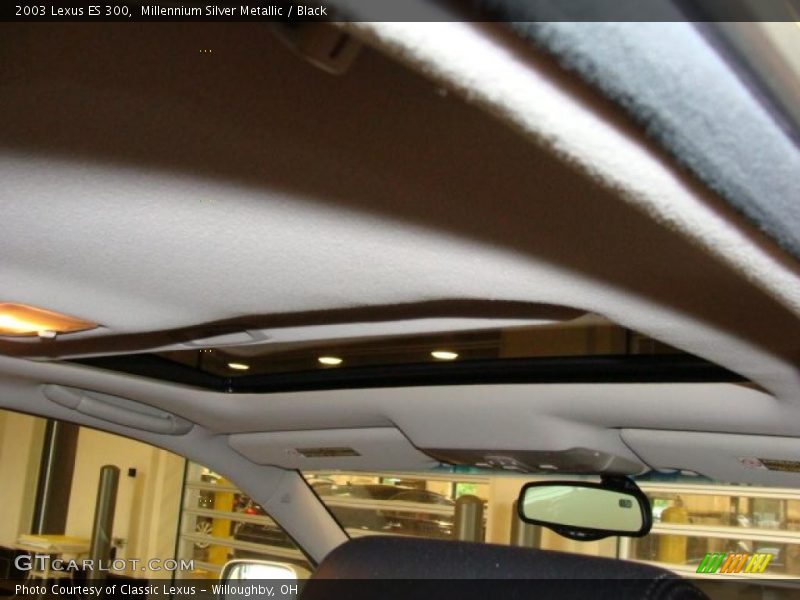 Millennium Silver Metallic / Black 2003 Lexus ES 300