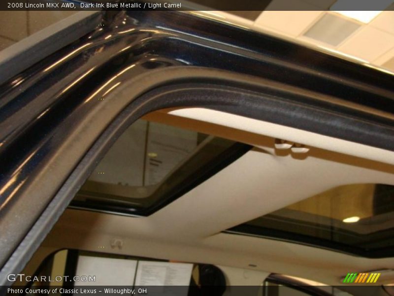 Dark Ink Blue Metallic / Light Camel 2008 Lincoln MKX AWD