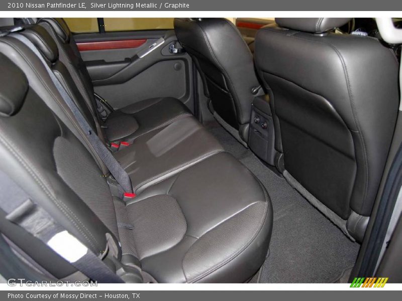 Silver Lightning Metallic / Graphite 2010 Nissan Pathfinder LE