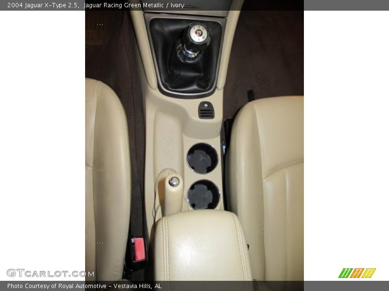 Jaguar Racing Green Metallic / Ivory 2004 Jaguar X-Type 2.5