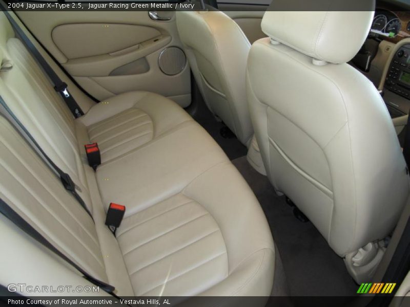 Jaguar Racing Green Metallic / Ivory 2004 Jaguar X-Type 2.5