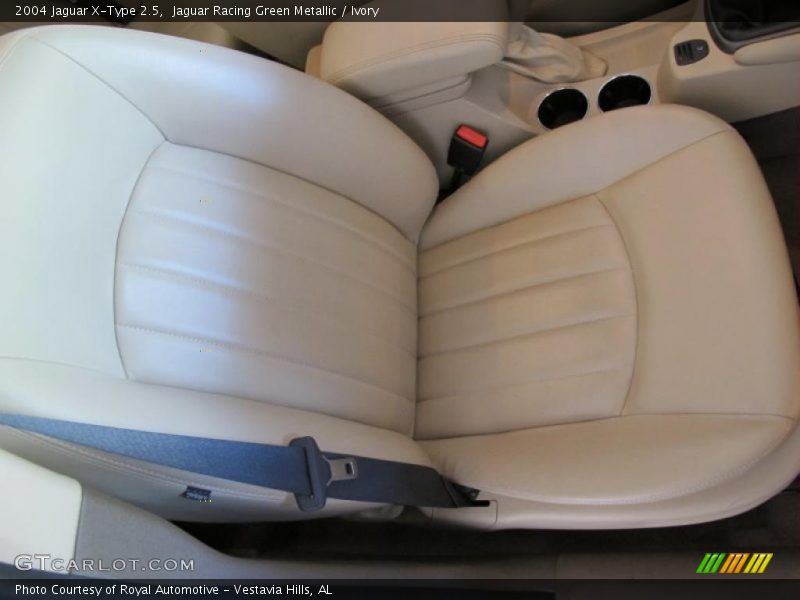 Jaguar Racing Green Metallic / Ivory 2004 Jaguar X-Type 2.5