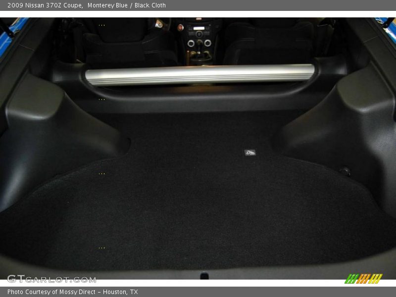 Monterey Blue / Black Cloth 2009 Nissan 370Z Coupe