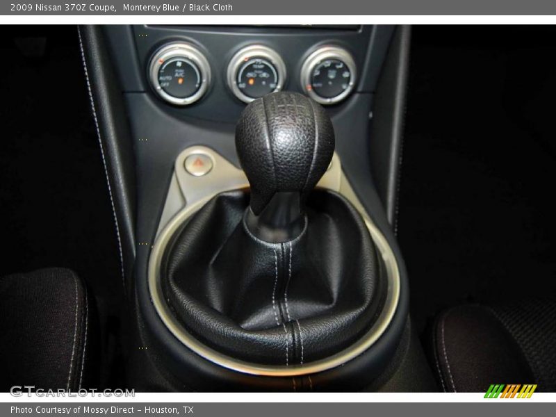 Monterey Blue / Black Cloth 2009 Nissan 370Z Coupe