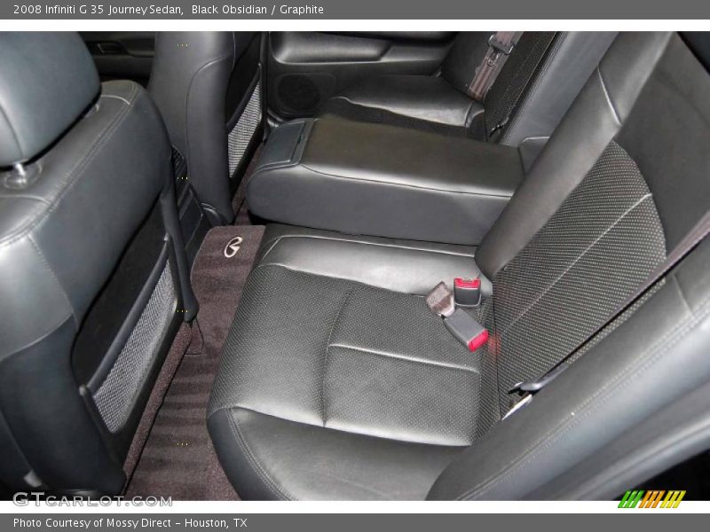 Black Obsidian / Graphite 2008 Infiniti G 35 Journey Sedan