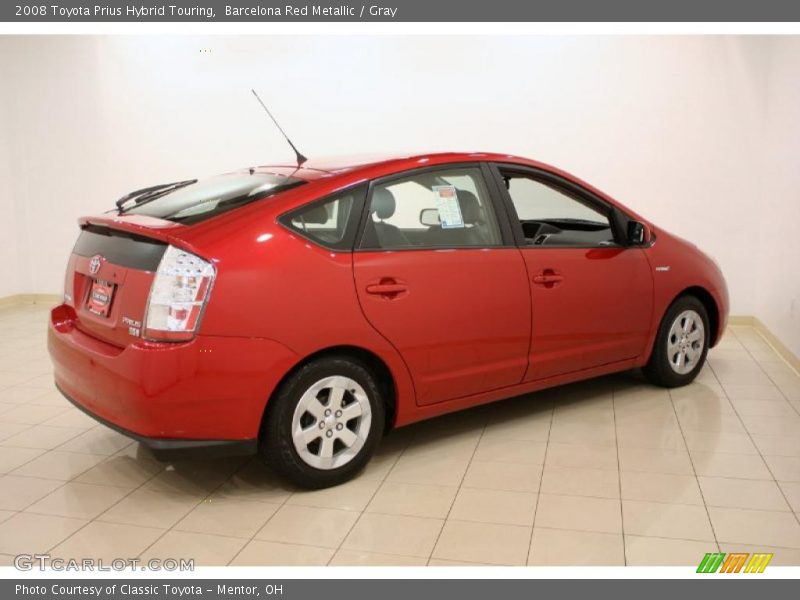 Barcelona Red Metallic / Gray 2008 Toyota Prius Hybrid Touring