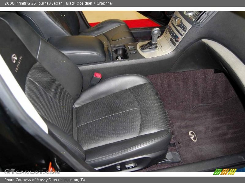 Black Obsidian / Graphite 2008 Infiniti G 35 Journey Sedan