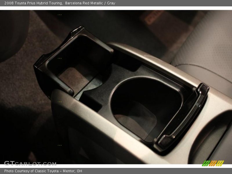 Barcelona Red Metallic / Gray 2008 Toyota Prius Hybrid Touring