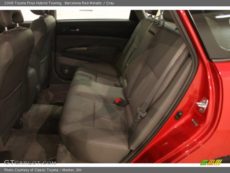 Barcelona Red Metallic / Gray 2008 Toyota Prius Hybrid Touring