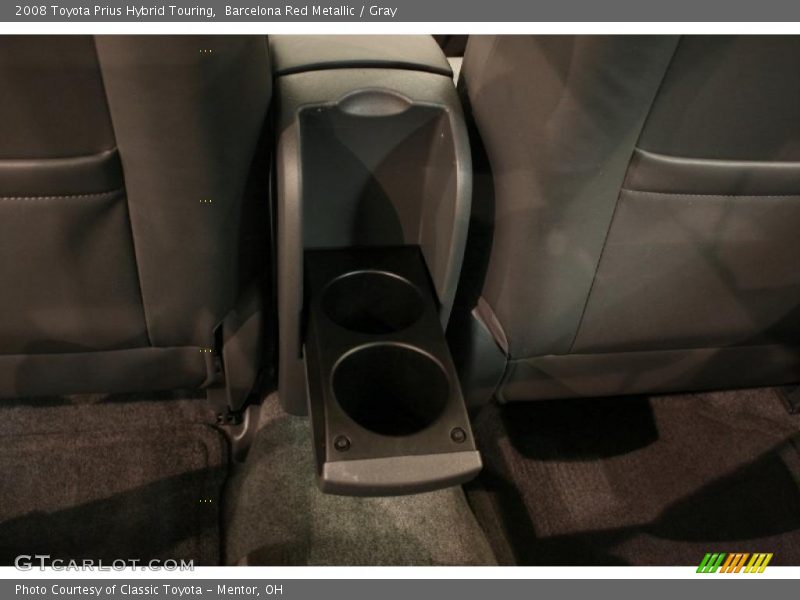 Barcelona Red Metallic / Gray 2008 Toyota Prius Hybrid Touring