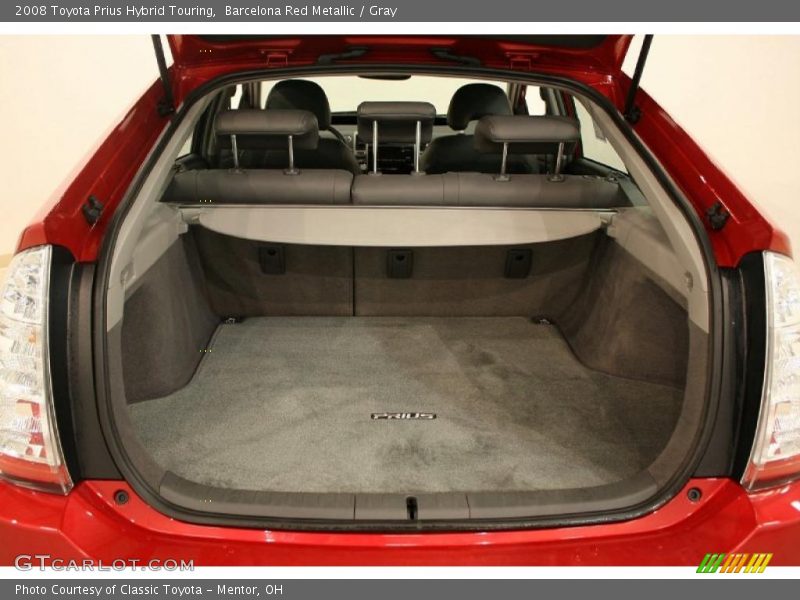 Barcelona Red Metallic / Gray 2008 Toyota Prius Hybrid Touring