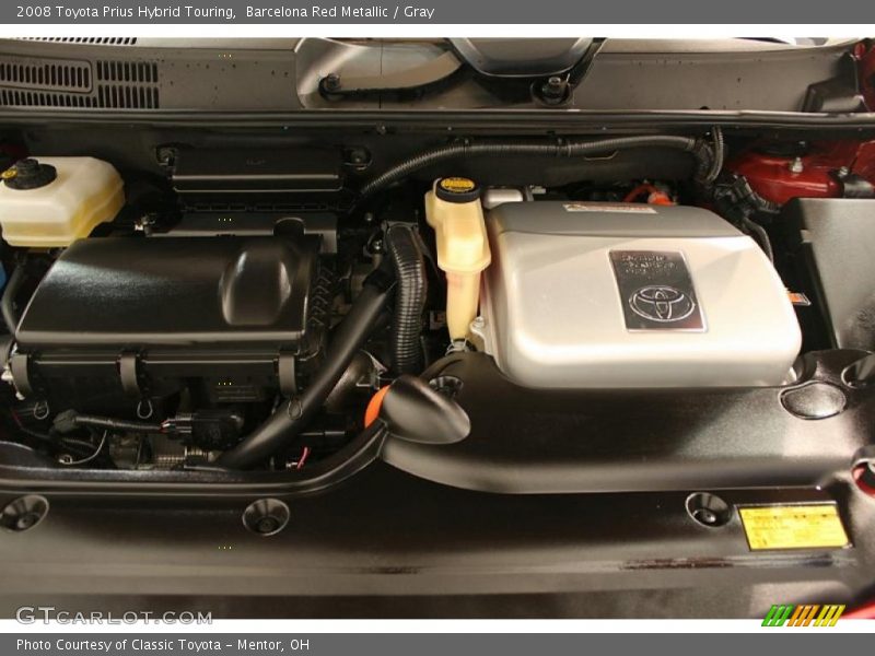 Barcelona Red Metallic / Gray 2008 Toyota Prius Hybrid Touring