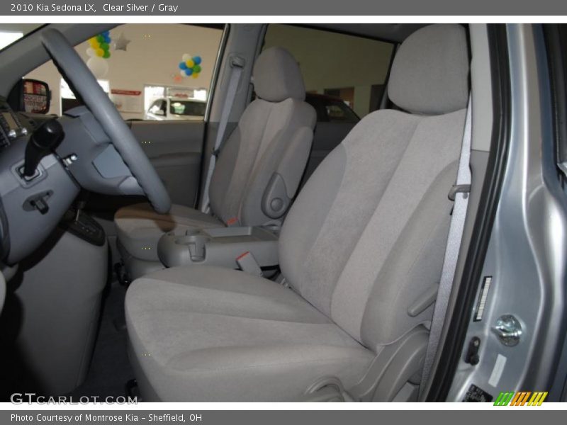 Clear Silver / Gray 2010 Kia Sedona LX