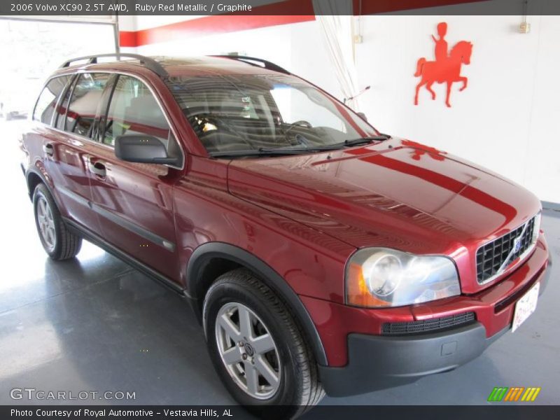 Ruby Red Metallic / Graphite 2006 Volvo XC90 2.5T AWD