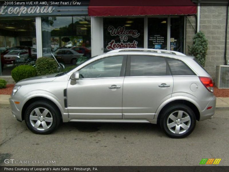 Silver Pearl / Gray 2008 Saturn VUE XR AWD