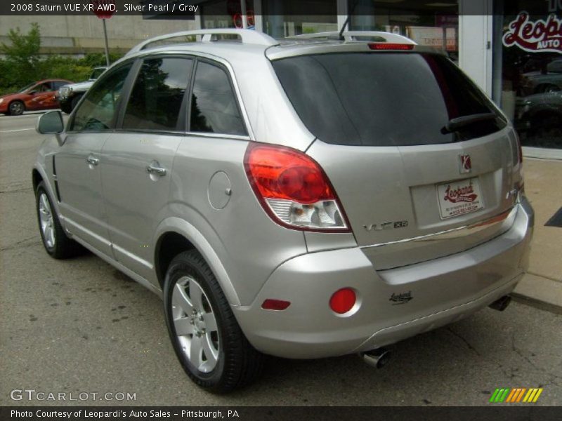 Silver Pearl / Gray 2008 Saturn VUE XR AWD