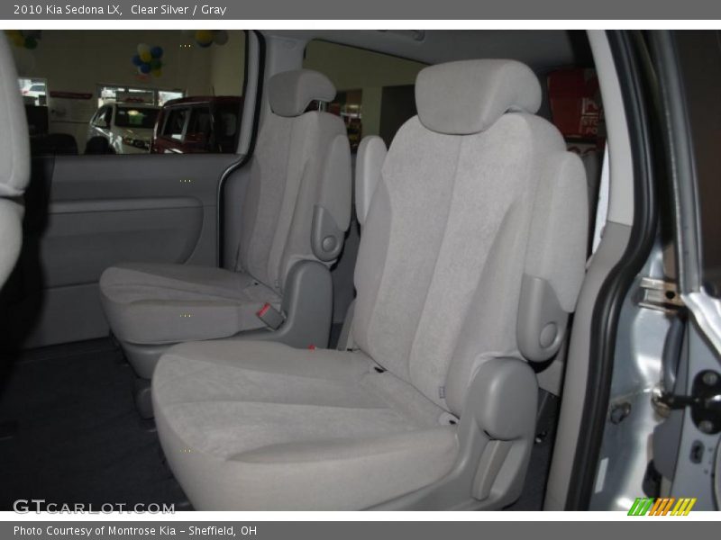 Clear Silver / Gray 2010 Kia Sedona LX