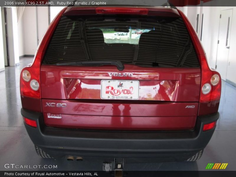 Ruby Red Metallic / Graphite 2006 Volvo XC90 2.5T AWD