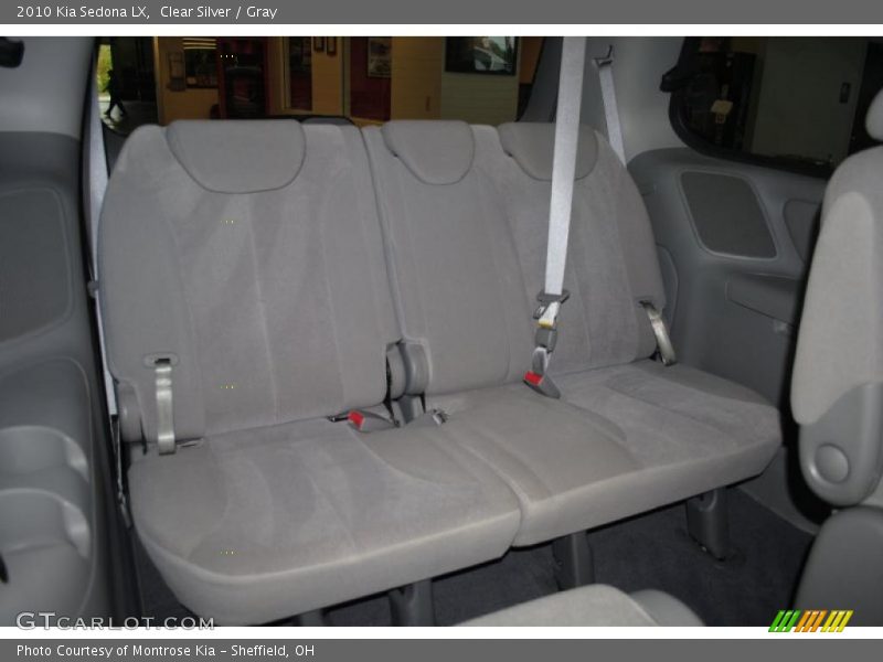 Clear Silver / Gray 2010 Kia Sedona LX