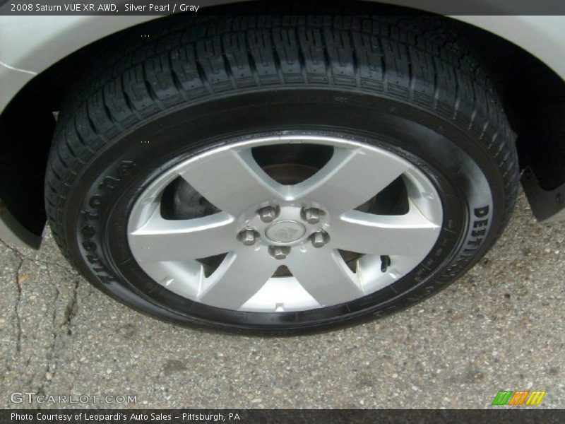 Silver Pearl / Gray 2008 Saturn VUE XR AWD