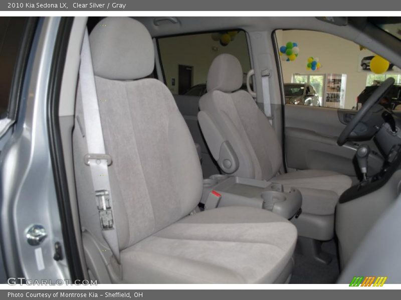 Clear Silver / Gray 2010 Kia Sedona LX