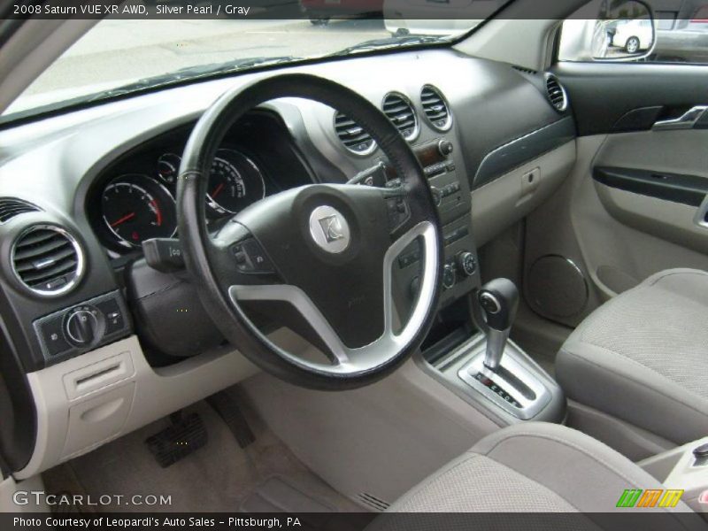 Silver Pearl / Gray 2008 Saturn VUE XR AWD