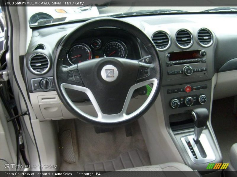 Silver Pearl / Gray 2008 Saturn VUE XR AWD