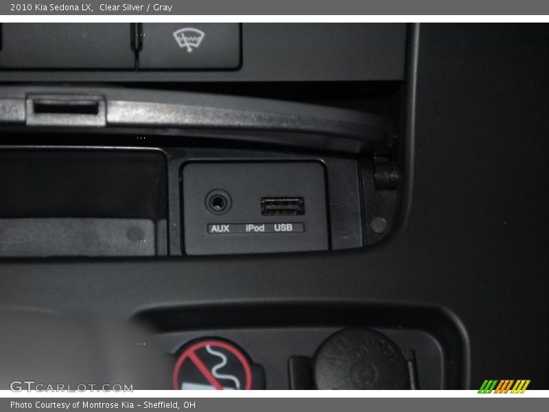 Clear Silver / Gray 2010 Kia Sedona LX