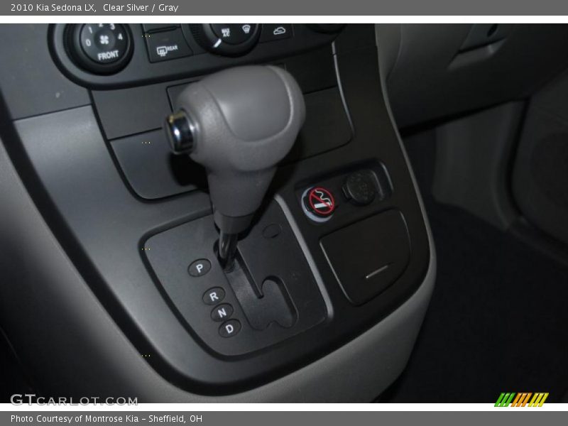 Clear Silver / Gray 2010 Kia Sedona LX