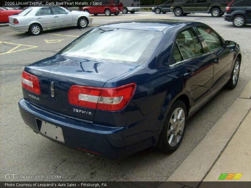Dark Blue Pearl Metallic / Sand 2006 Lincoln Zephyr