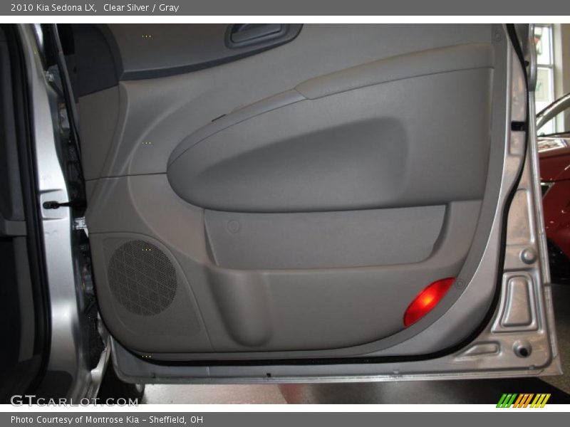 Clear Silver / Gray 2010 Kia Sedona LX