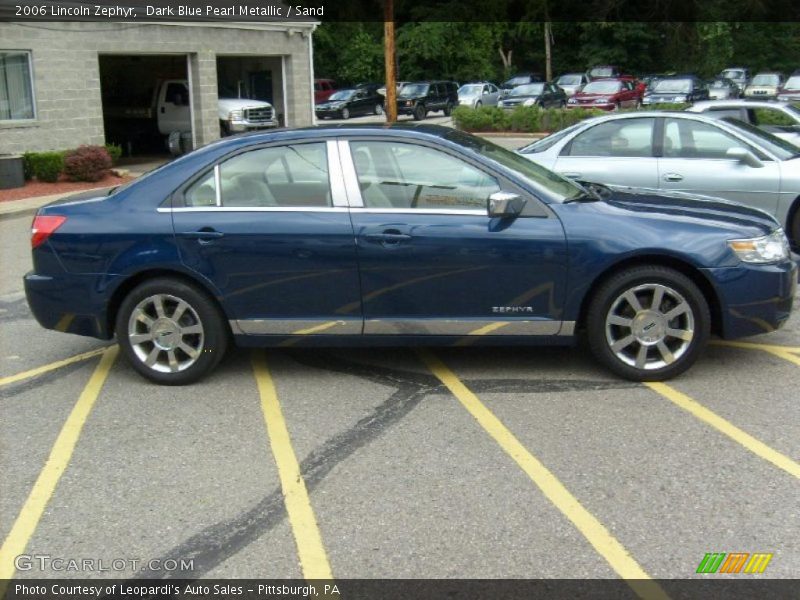 Dark Blue Pearl Metallic / Sand 2006 Lincoln Zephyr