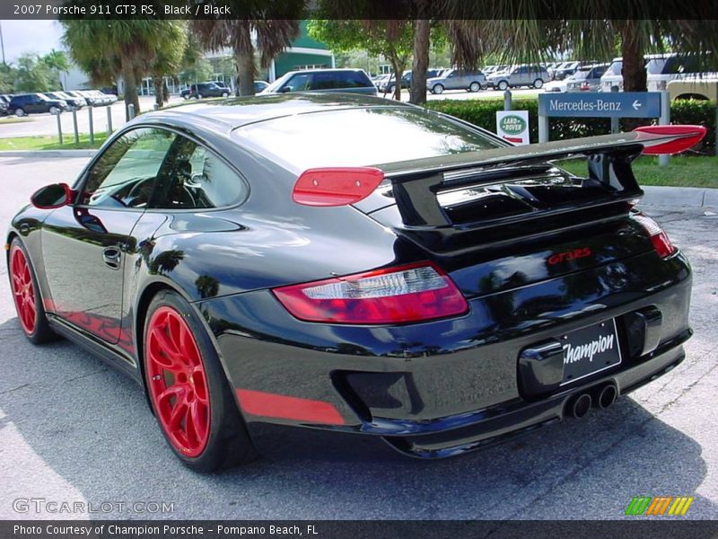 Black / Black 2007 Porsche 911 GT3 RS