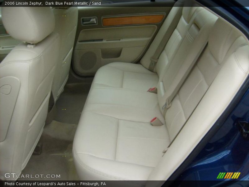 Dark Blue Pearl Metallic / Sand 2006 Lincoln Zephyr