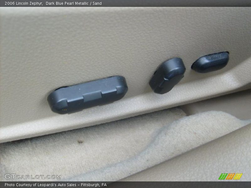 Dark Blue Pearl Metallic / Sand 2006 Lincoln Zephyr