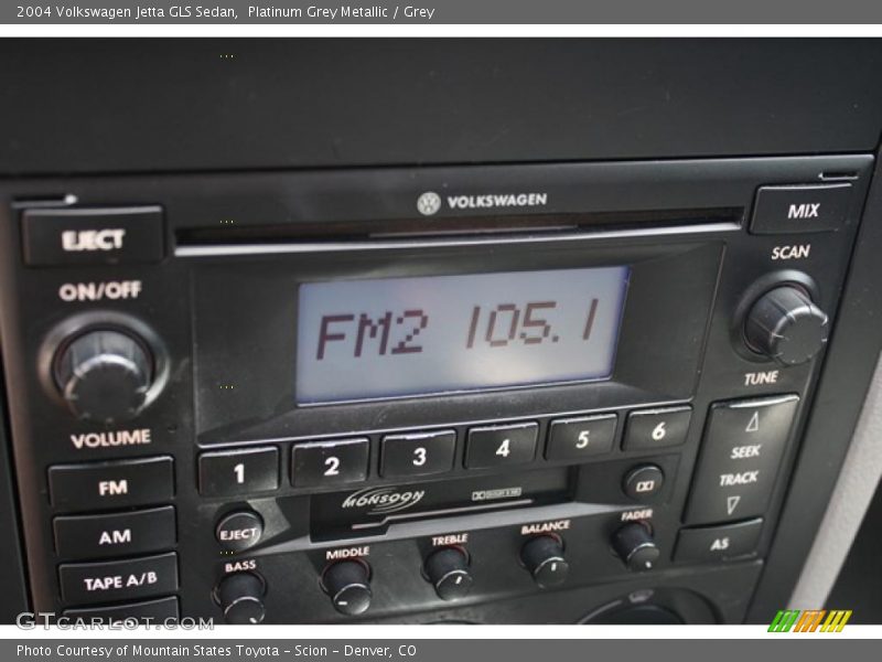 Platinum Grey Metallic / Grey 2004 Volkswagen Jetta GLS Sedan