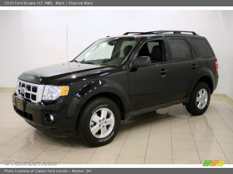 Black / Charcoal Black 2010 Ford Escape XLT 4WD
