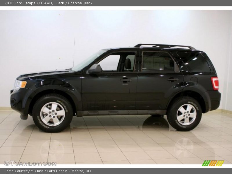Black / Charcoal Black 2010 Ford Escape XLT 4WD