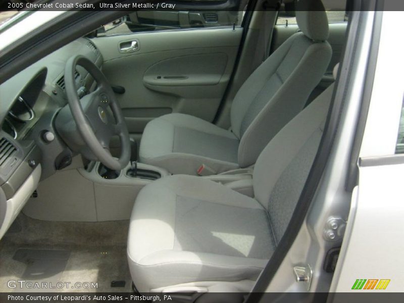 Ultra Silver Metallic / Gray 2005 Chevrolet Cobalt Sedan