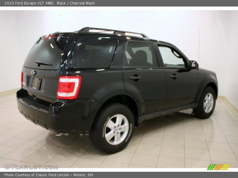 Black / Charcoal Black 2010 Ford Escape XLT 4WD